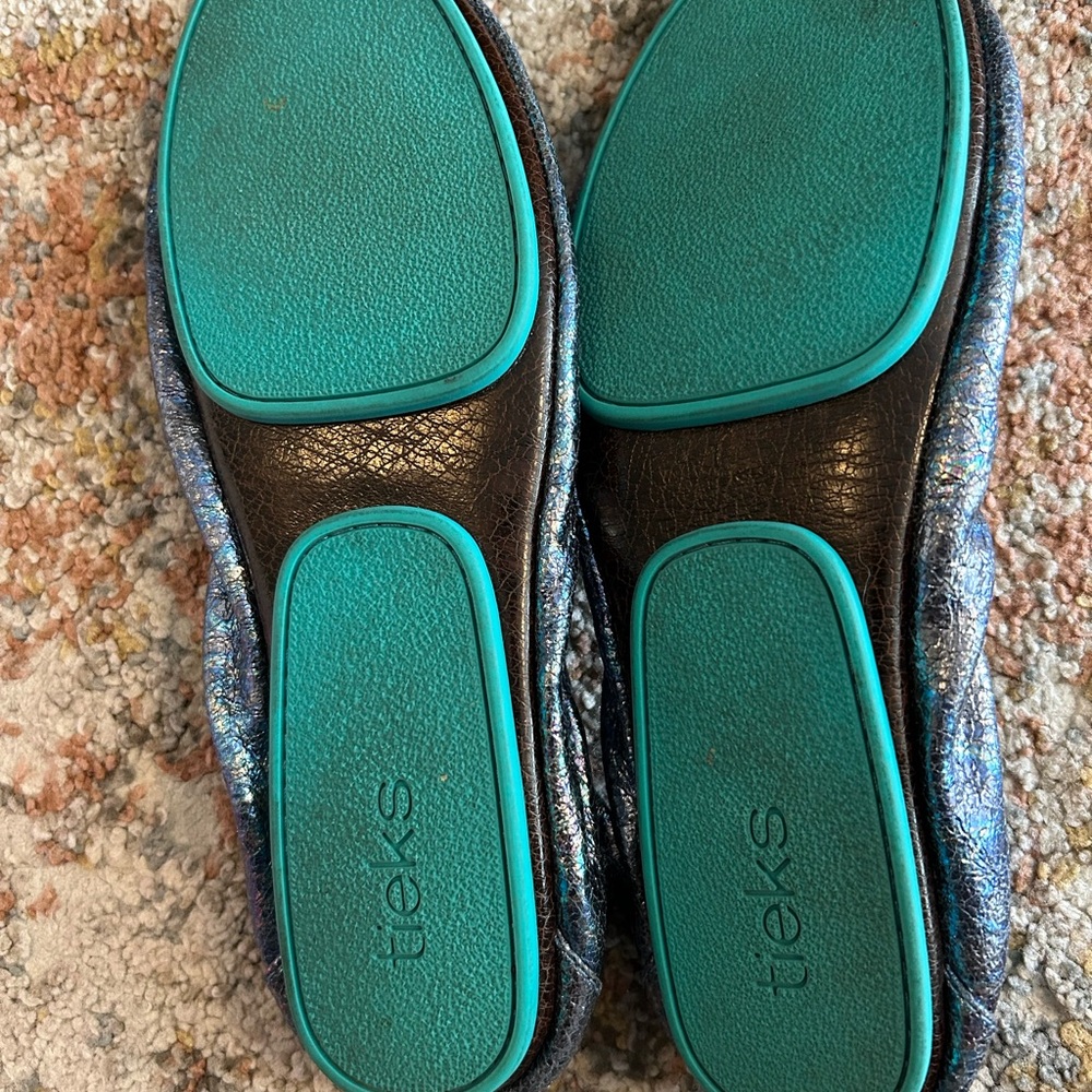 Tieks Blue Sparkle Flats - Picture 5 of 5